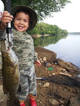 Kids Catching Big Fish